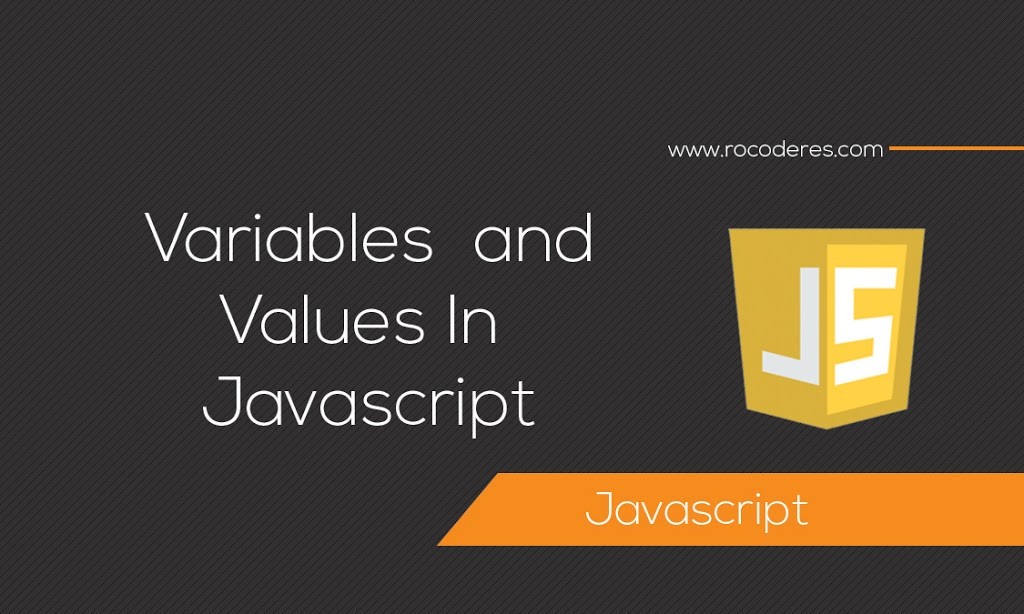 variables and values in javascript