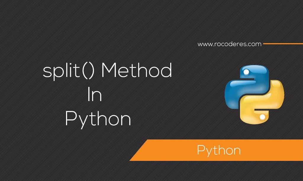Split method in python