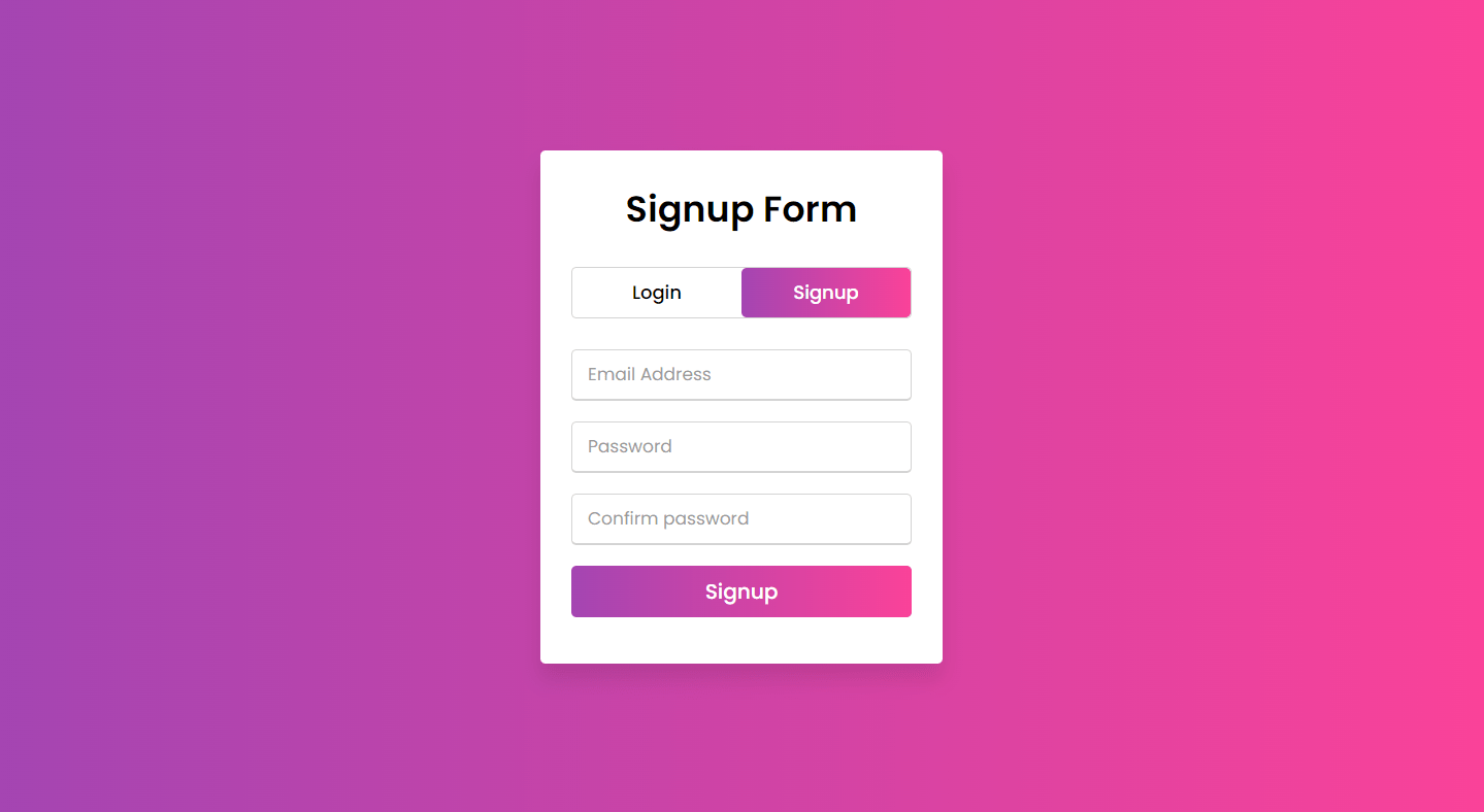How to Make Animated Registration Form in HTML - rocoderes