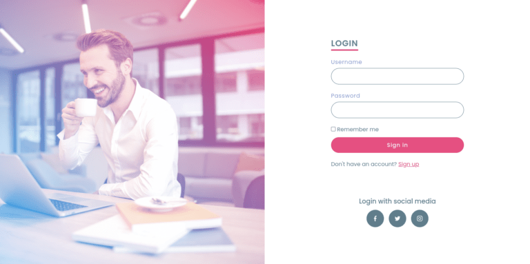 How to Make Responsive Login Form In HTML & CSS - rocoderes