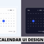 Calendar With Dark Mode