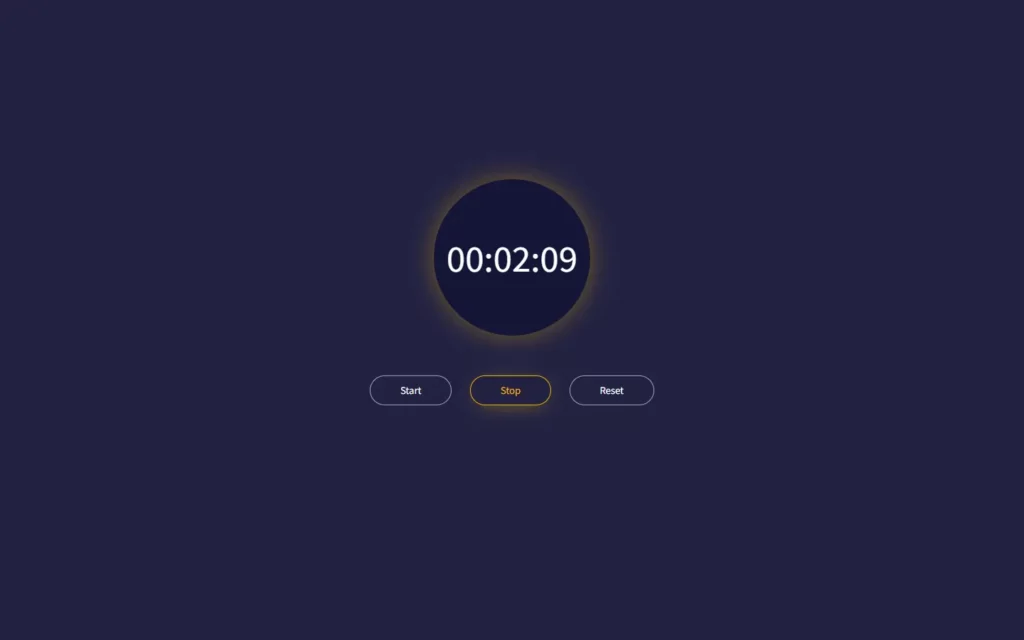 How To Make a Stopwatch In Javascript