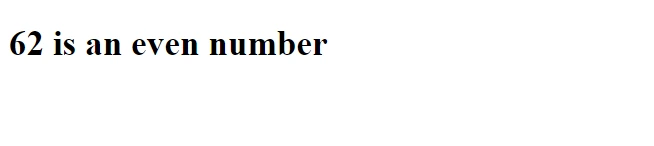 Write a program to Check if a Number is Odd or Even in JavaScript