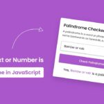 Palindrome Checker in HTML