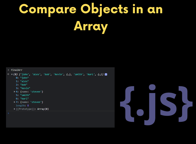 Compare Objects in an Array