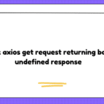 Mock axios get request returning back undefined response