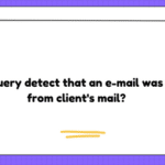 Can jquery detect that an e-mail was sent from client's mail?
