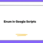 Enum in Google Scripts