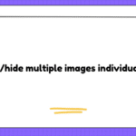 Show/hide multiple images individually